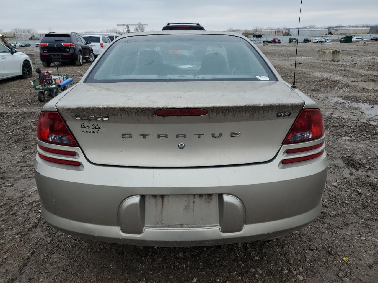 2002 Dodge Stratus VIN 1B3EL46X32N296275 Copart auction photo, all over damage thumbnail 6