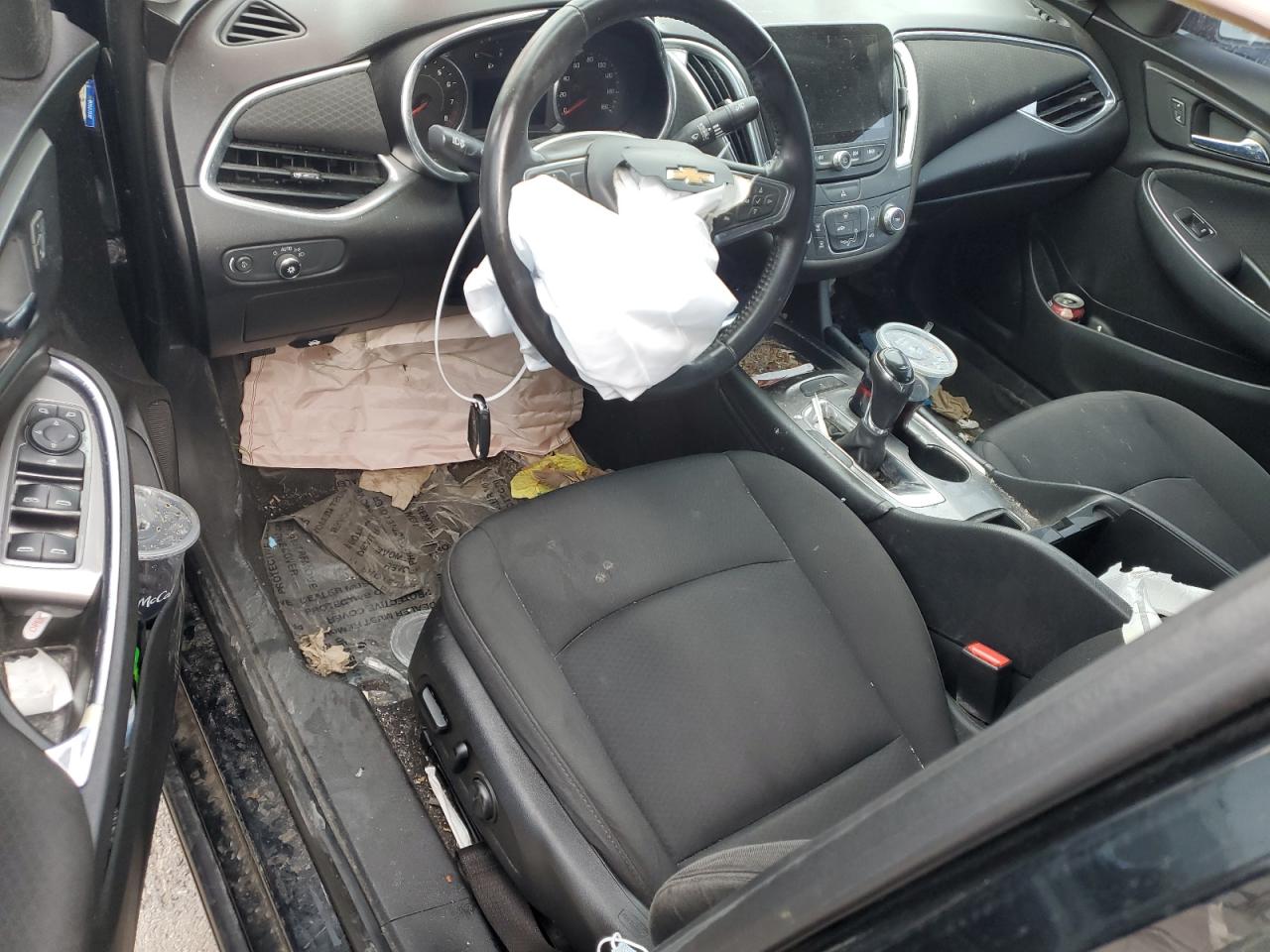 2018 Chevrolet Malibu VIN 1G1ZD5ST1JF145121 Copart auction photo, front end damage thumbnail 8