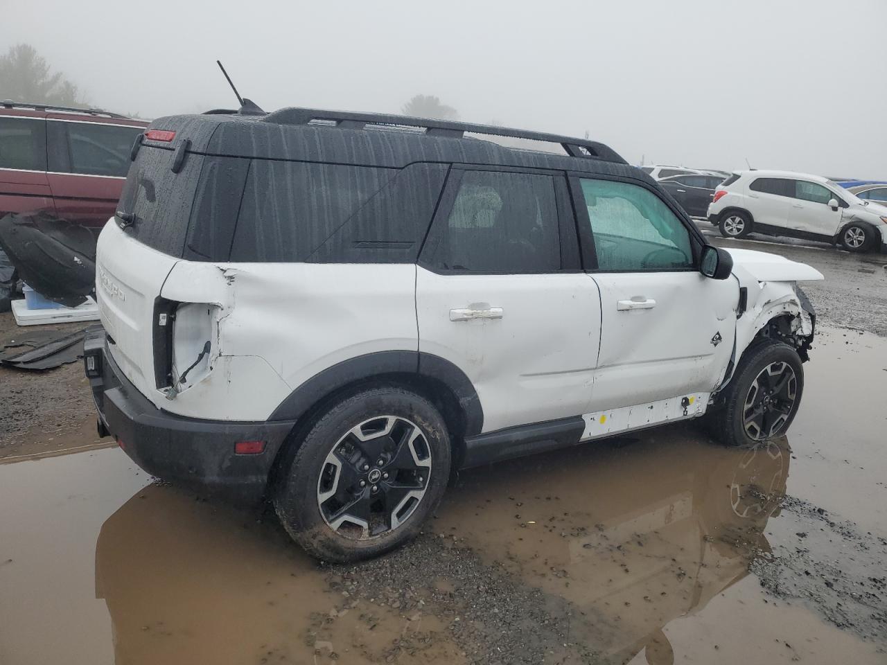2022 Ford Bronco VIN 3FMCR9C6XNRE30693 Copart auction photo, front end / rear end damage thumbnail 3