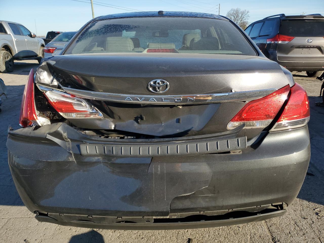 2012 Toyota Avalon VIN 4T1BK3DBXCU463479 Copart auction photo, rear end damage thumbnail 6