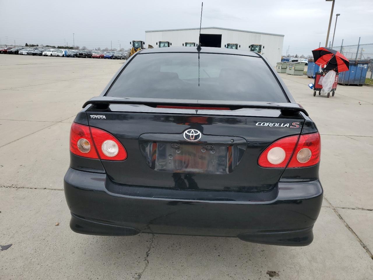 2008 Toyota Corolla VIN 1NXBR32E08Z959343 Copart auction photo, front end damage thumbnail 6
