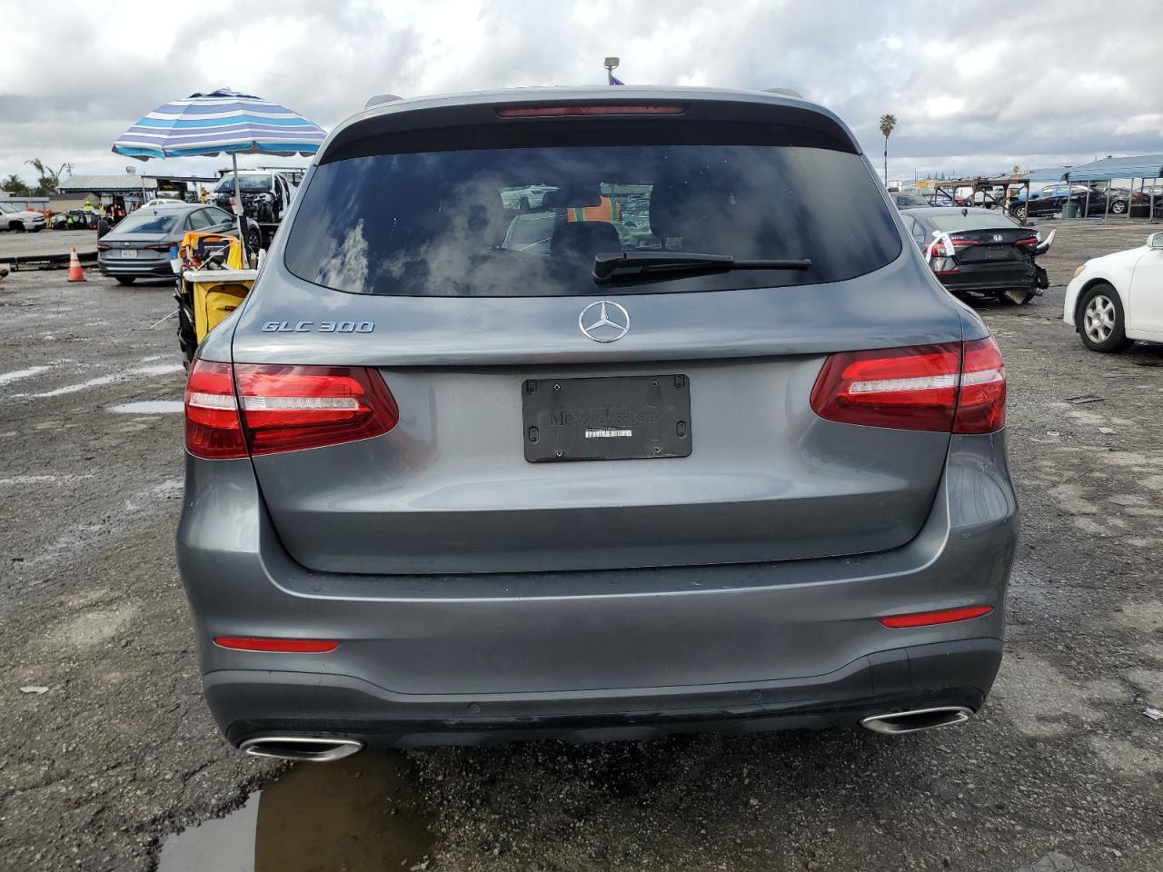 2019 Mercedes-Benz GLC VIN WDC0G4JB0KV182043 Copart auction photo, front end / minor dent/scratches damage thumbnail 6