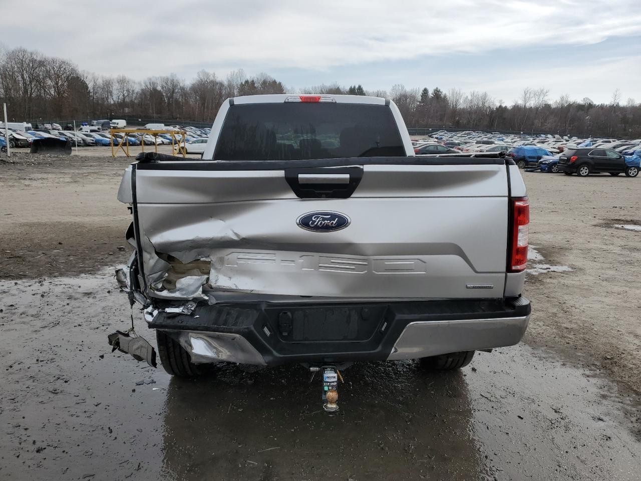 2018 Ford F-150 VIN 1FTEX1EP1JFA54953 Copart auction photo, rear end damage thumbnail 6