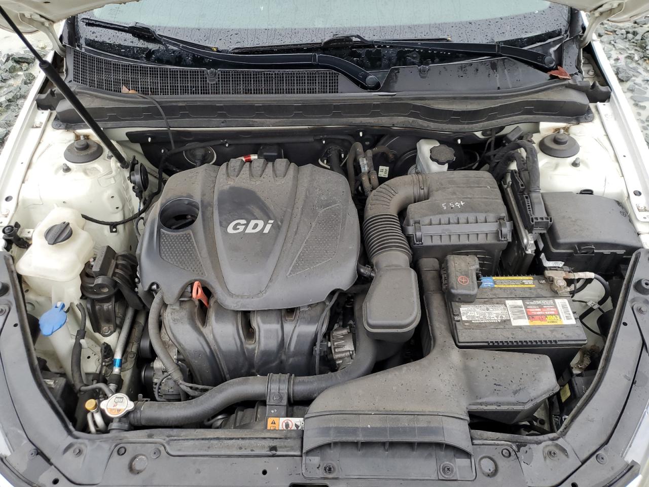 2013 KIA Optima VIN KNAGM4A71D5386133 Copart auction photo, vandalism / front end damage thumbnail 11
