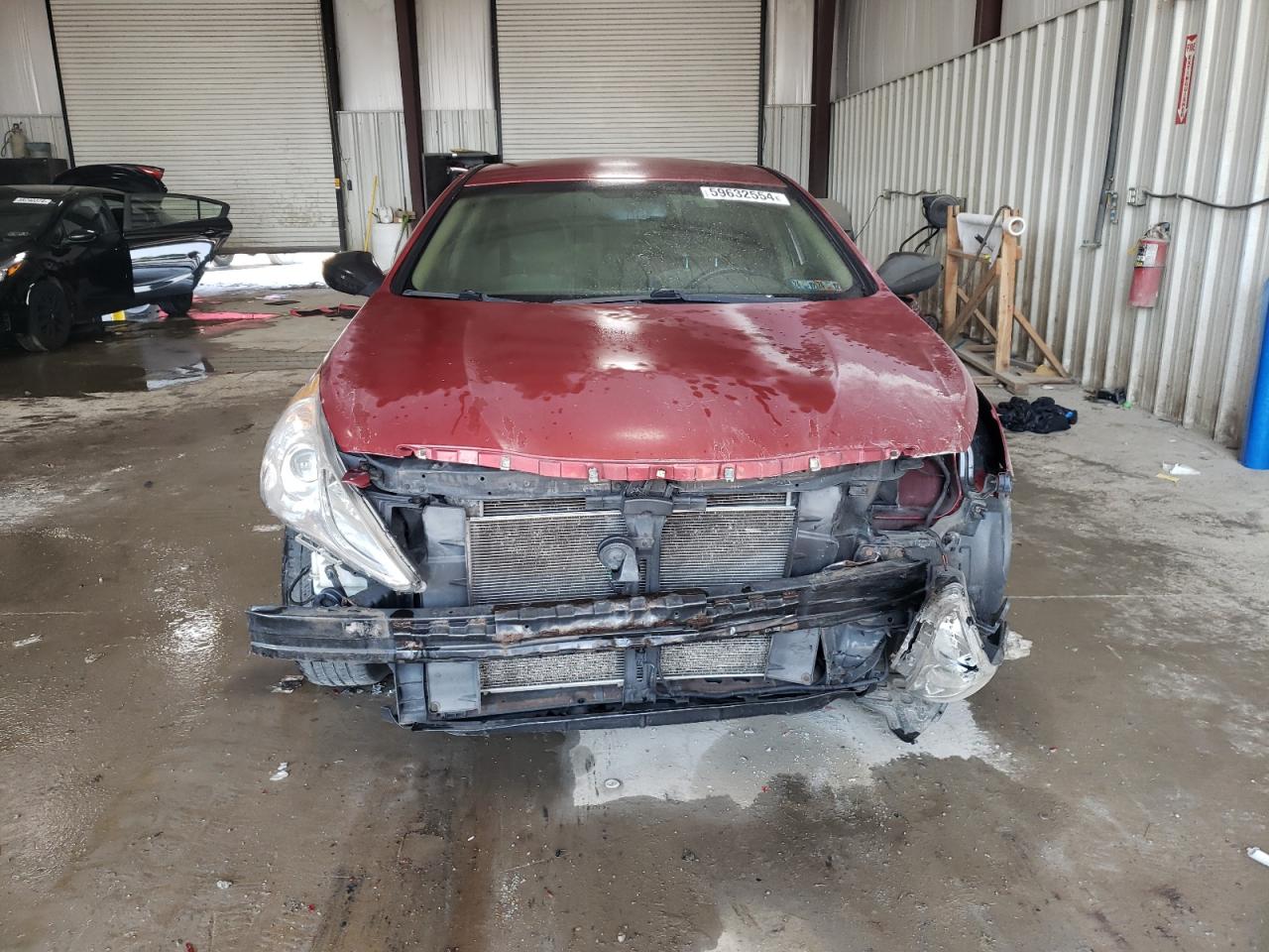 2012 Hyundai Sonata VIN 5NPEB4AC2CH408460 Copart auction photo, front end damage thumbnail 5