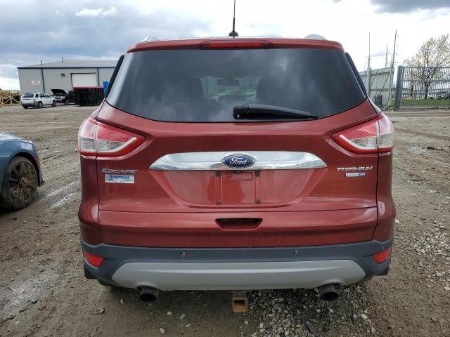 2014 Ford Escape VIN 1FMCU9J98EUB14469 Copart auction photo, front end / side damage thumbnail 6