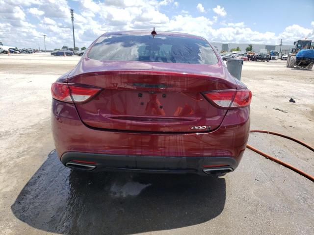 2015 Chrysler 200 VIN 1C3CCCBG7FN633790 Copart auction photo, front end damage thumbnail 6