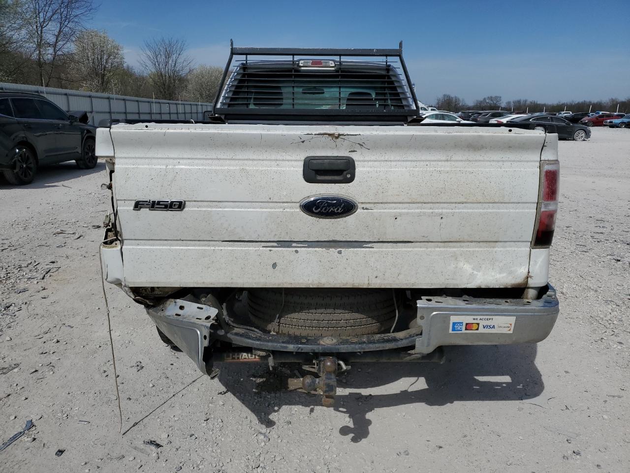 2010 Ford F-150 VIN 1FTMF1CW6AKB55356 Copart auction photo, front end / rear end damage thumbnail 6