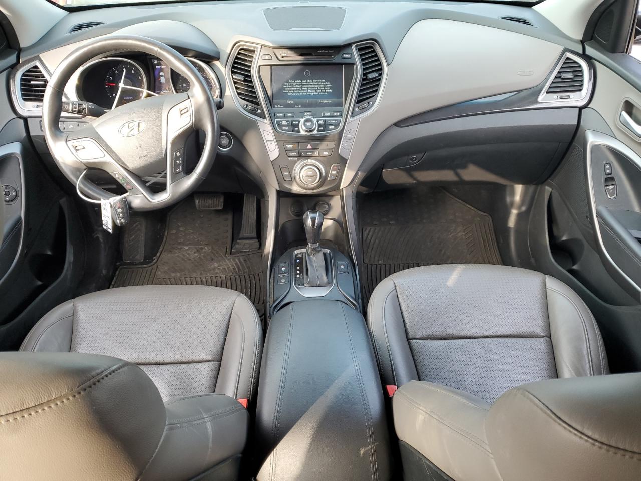 2014 Hyundai Santa Fe VIN 5XYZW3LA6EG141846 Copart auction photo, front end damage thumbnail 8