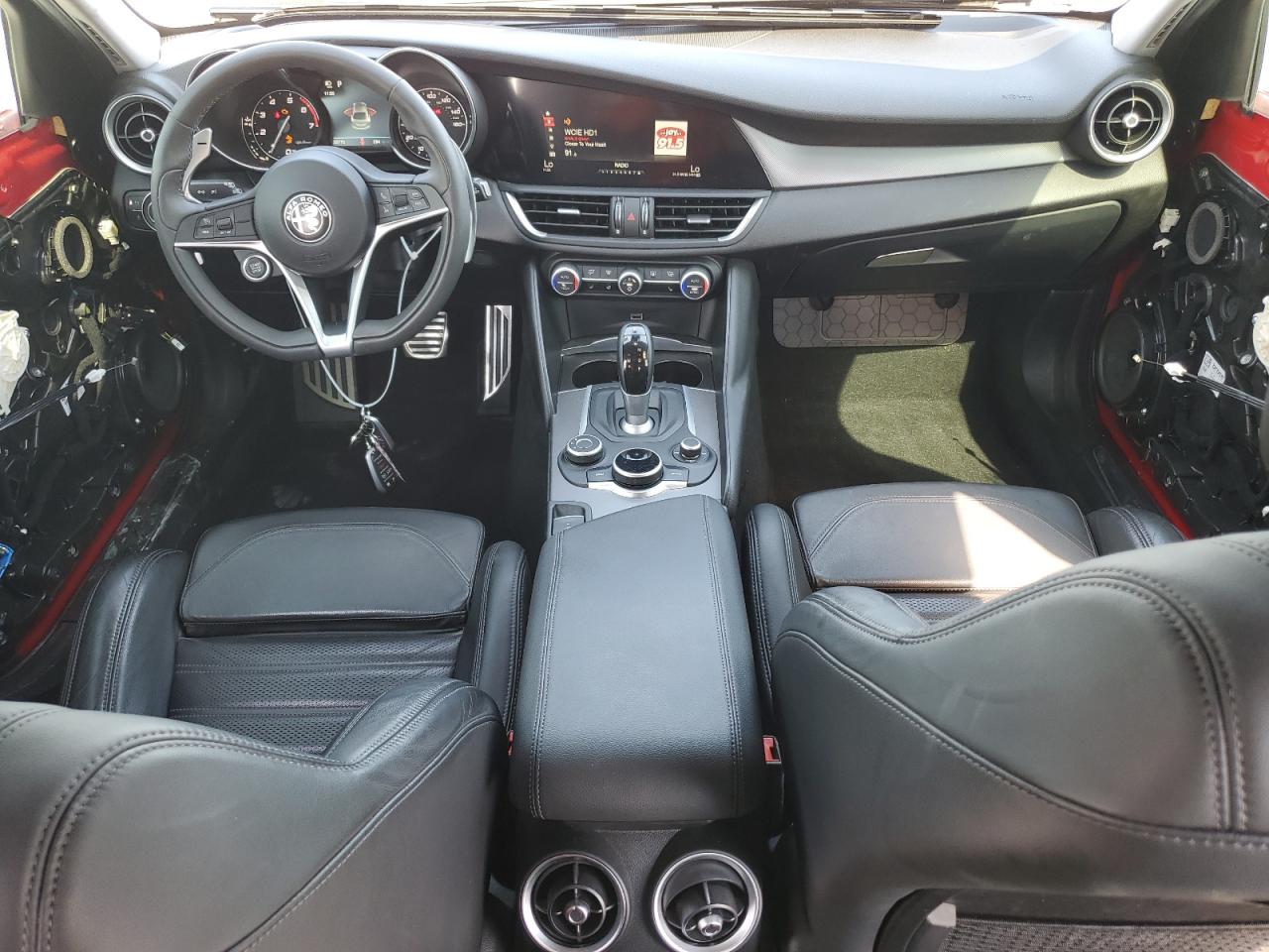 2017 Alfa Romeo Giulia VIN ZARFAECN0H7554532 Copart auction photo, front end damage thumbnail 8