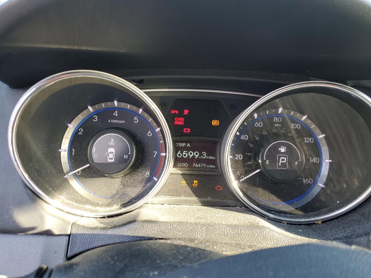 2013 Hyundai Sonata VIN 5NPEB4AC6DH787111 Copart auction photo, vandalism damage thumbnail 9
