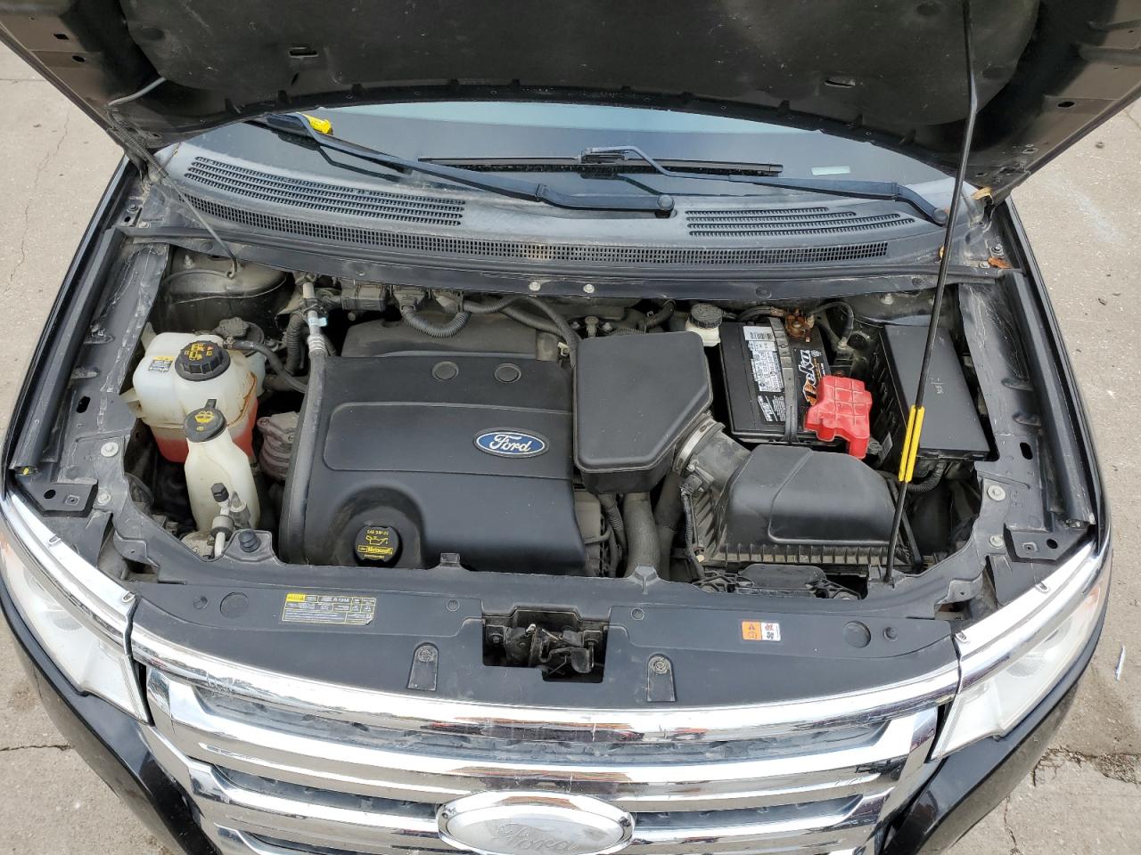 2013 Ford Edge VIN 2FMDK3JC1DBB10464 Copart auction photo, rear end / side damage thumbnail 12