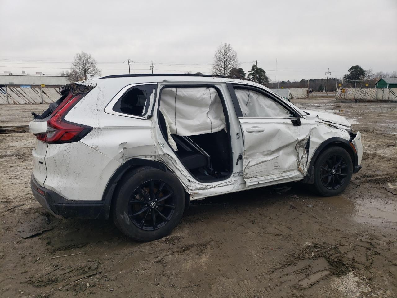 2024 Honda CR-V VIN 7FARS6H53RE021268 Copart auction photo, side / all over damage thumbnail 3