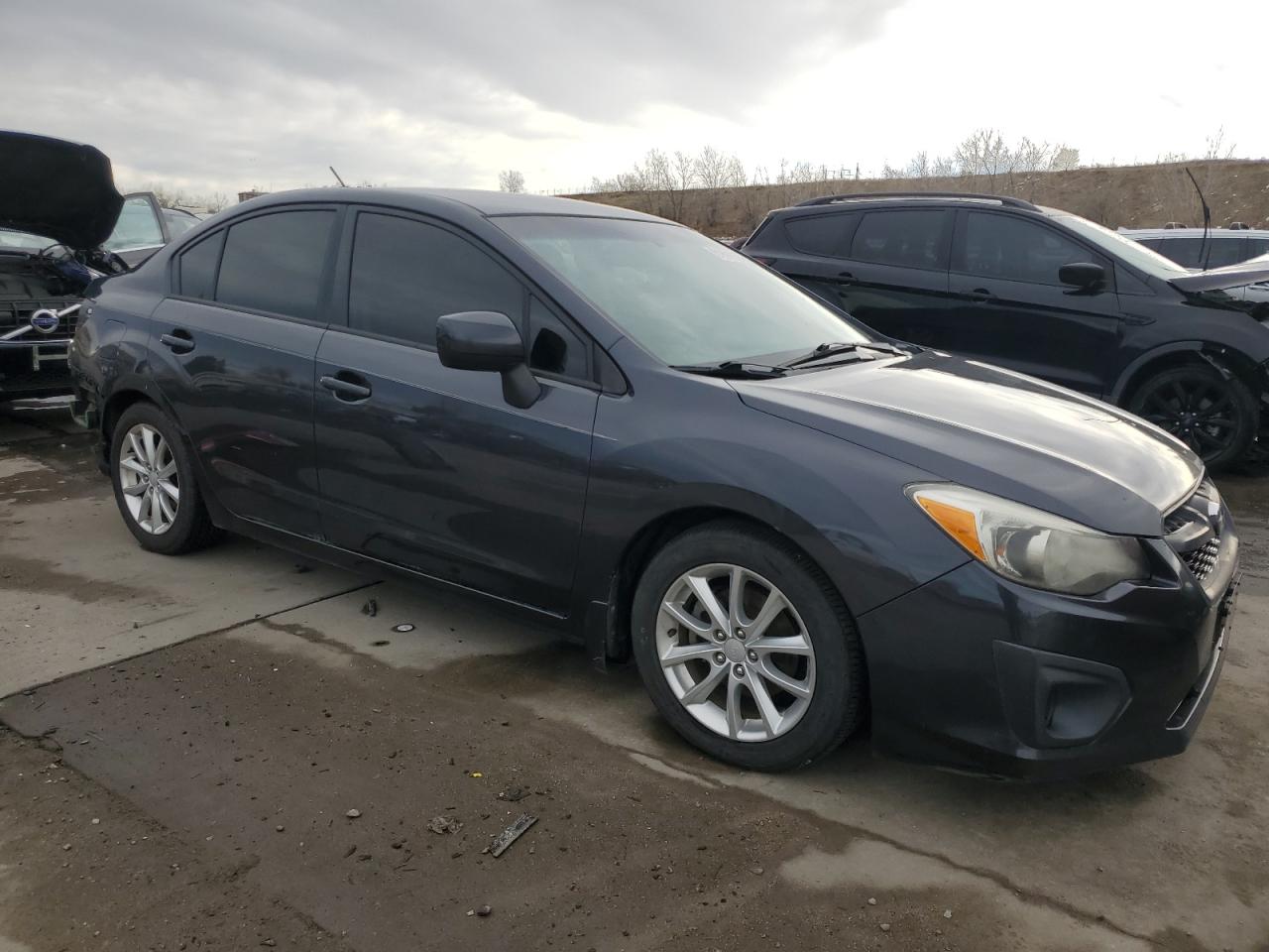 2013 Subaru Impreza VIN JF1GJAC65DH013390 Copart auction photo, rear end / side damage thumbnail 4
