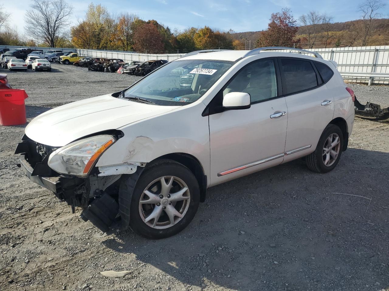 2011 Nissan Rogue VIN JN8AS5MV9BW276117