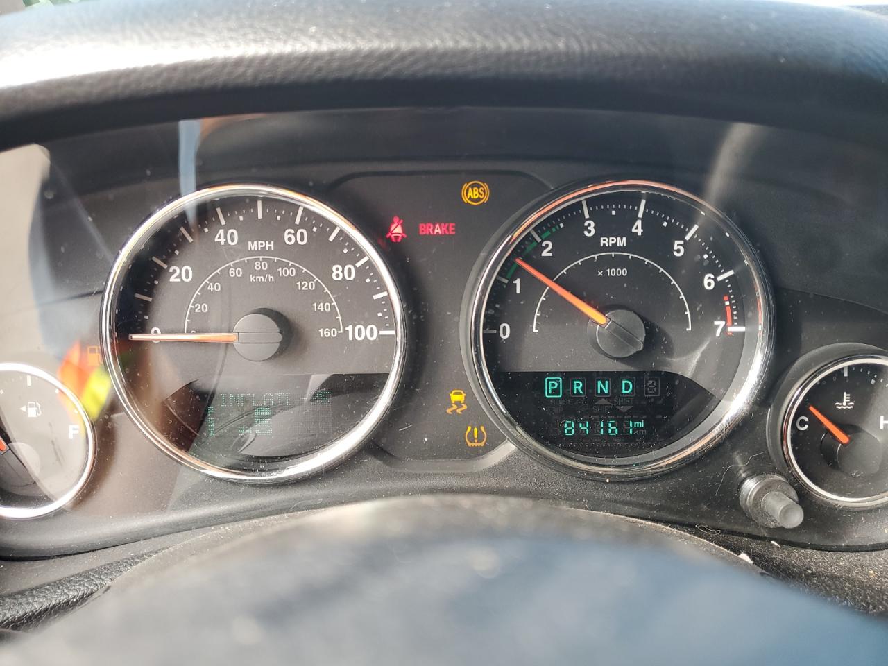 2015 Jeep Wrangler VIN 1C4BJWEG0FL649724 Copart auction photo, side damage thumbnail 9