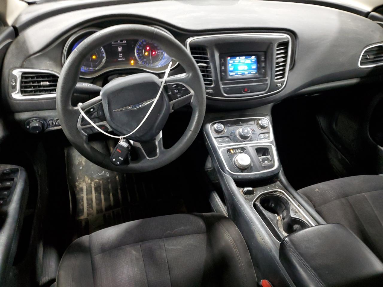 2015 Chrysler 200 VIN 1C3CCCAB9FN662133 Copart auction photo, side / front end damage thumbnail 8