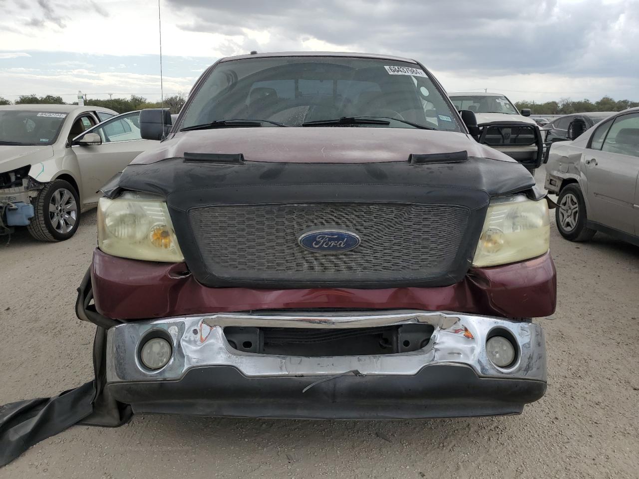 2006 Ford F-150 VIN 1FTRX12W56NB08801 Copart auction photo, all over damage thumbnail 5