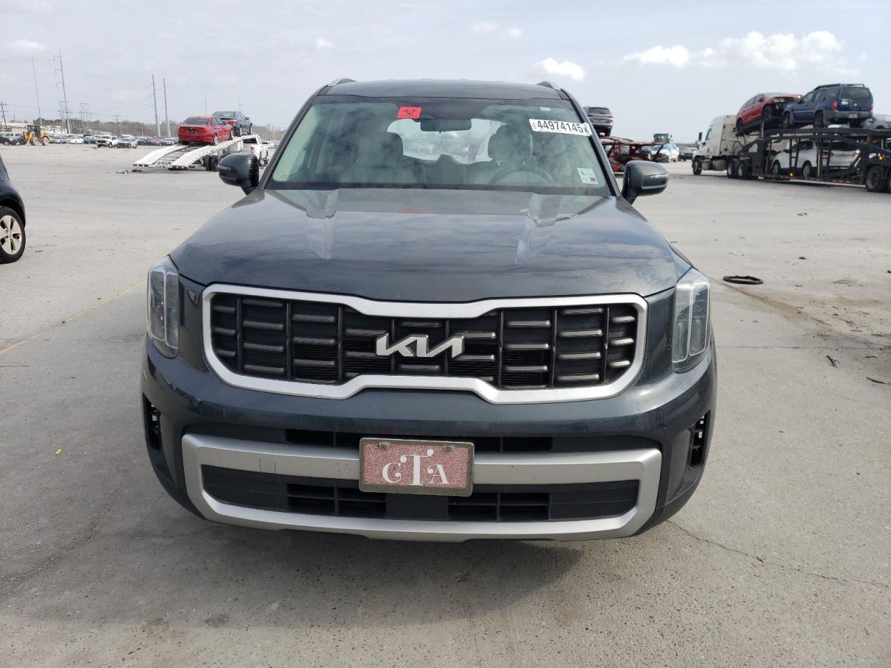 2023 KIA Telluride VIN 5XYP64GCXPG346176 Copart auction photo, rear end / minor dent/scratches damage thumbnail 5
