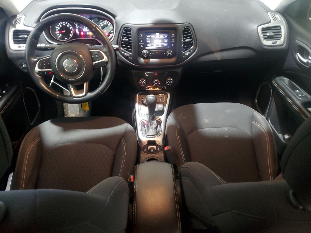 2017 Jeep Compass VIN 3C4NJDAB2HT656113 Copart auction photo, rear end damage thumbnail 8