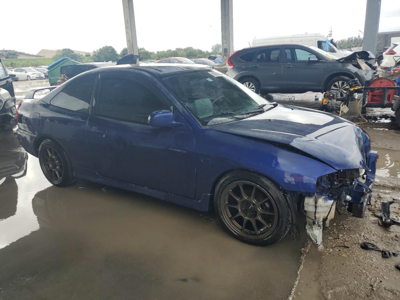 1998 Mitsubishi Mirage VIN JA3AY31C7WU002612 Copart auction photo, front end / minor dent/scratches damage thumbnail 4