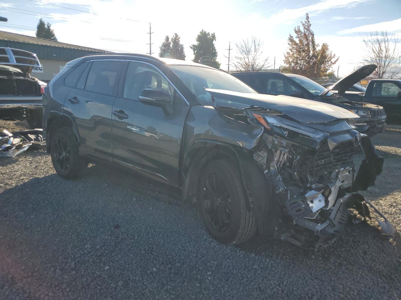 2023 Toyota RAV 4 VIN 4T3E6RFV3PU122921 Copart auction photo, front end damage thumbnail 4