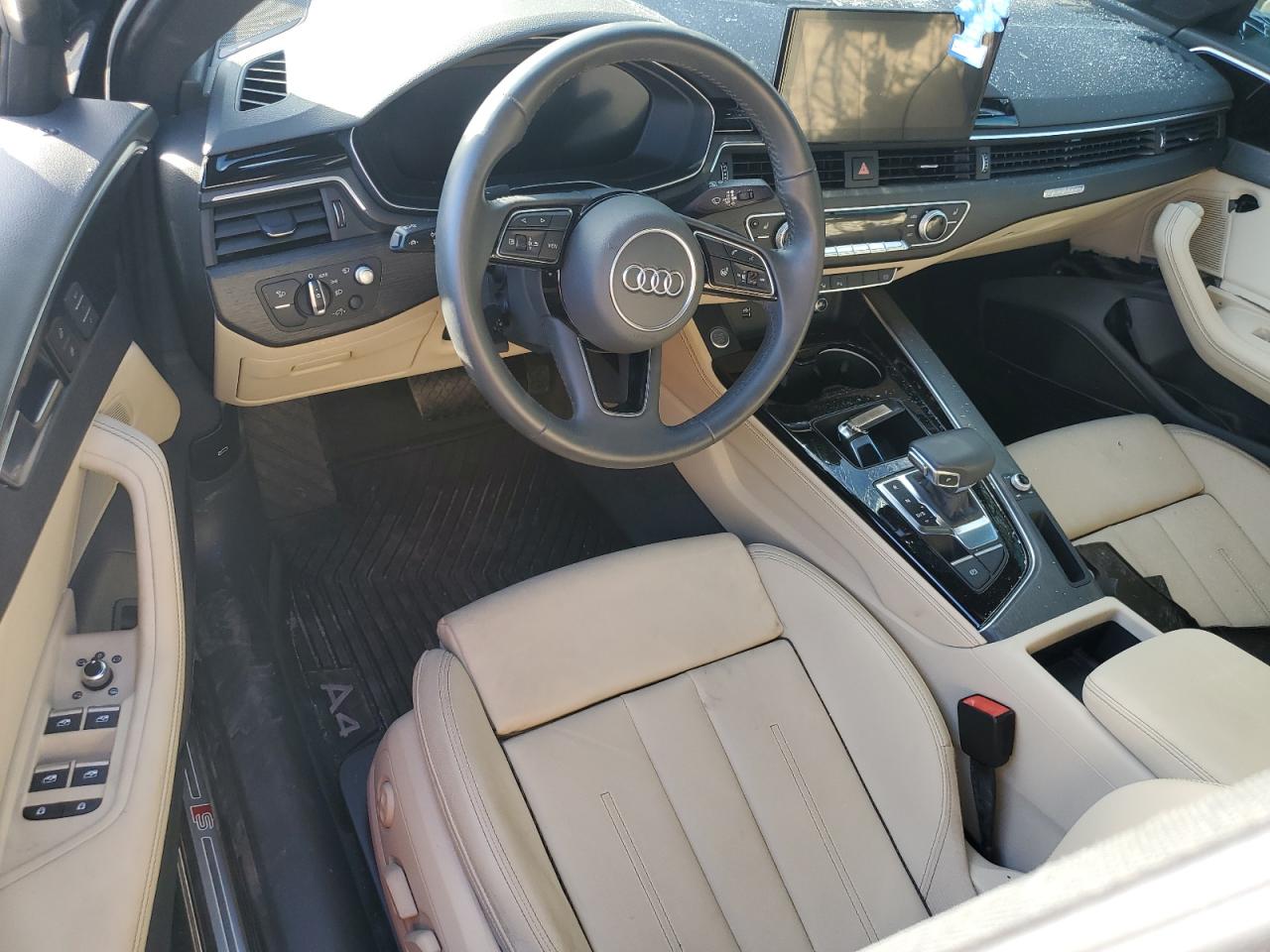 2020 Audi A4 VIN WAUFNAF46LA049422 Copart auction photo, side damage thumbnail 8