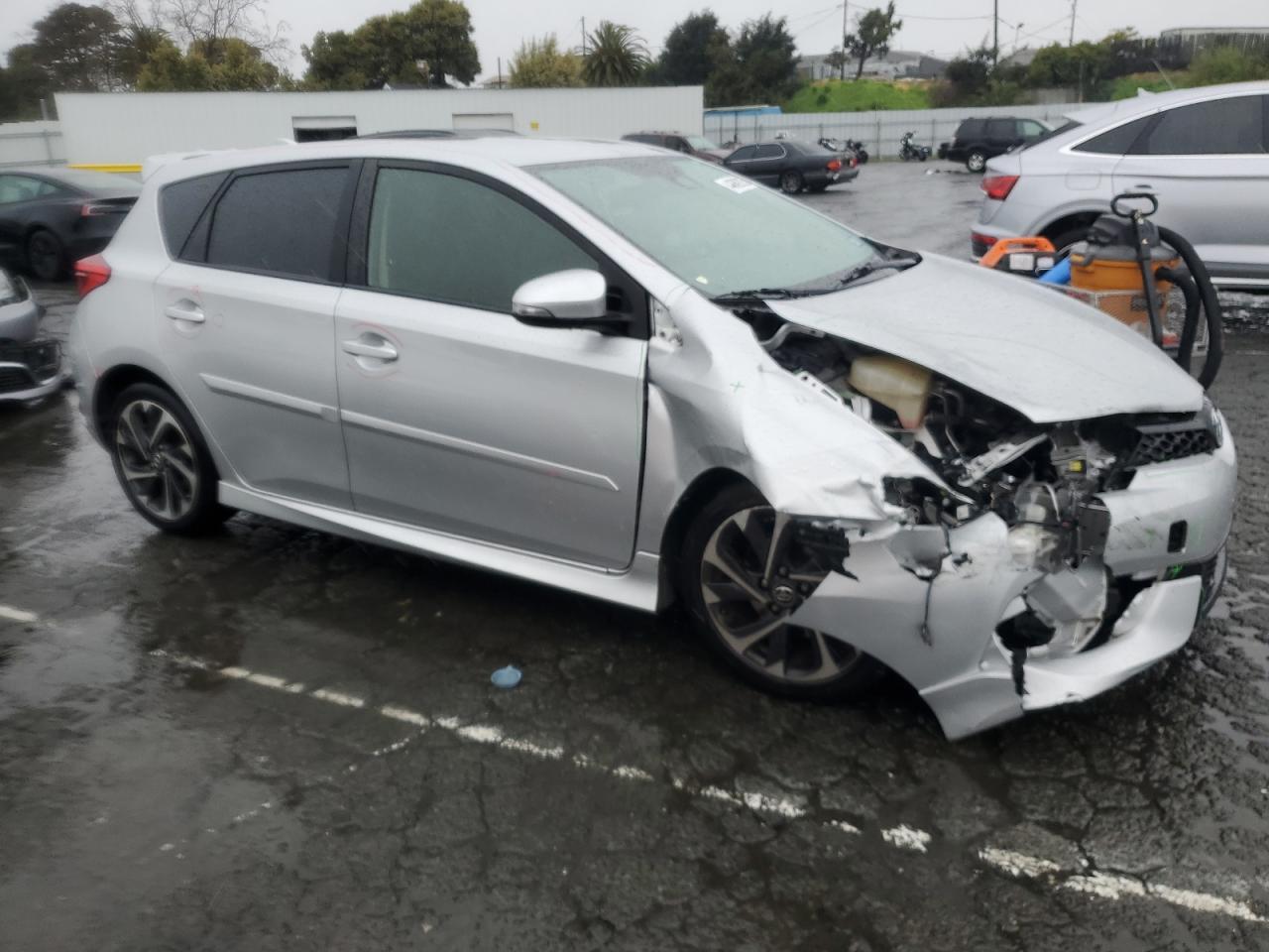 2017 Toyota Corolla VIN JTNKARJE7HJ550639 Copart auction photo, front end damage thumbnail 4