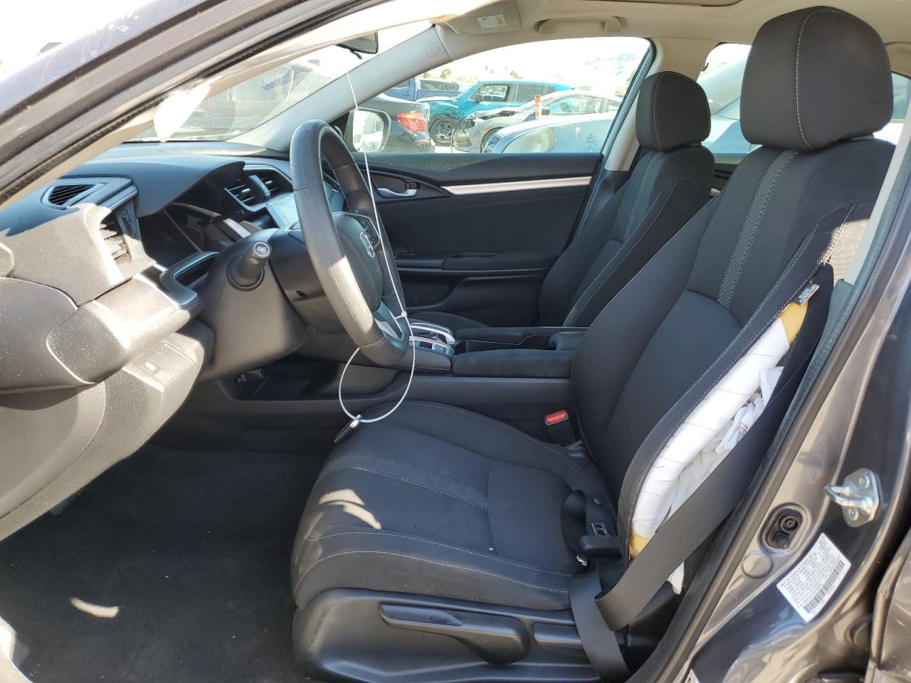 2018 Honda Civic VIN 2HGFC2F76JH592360 Copart auction photo, side damage thumbnail 7