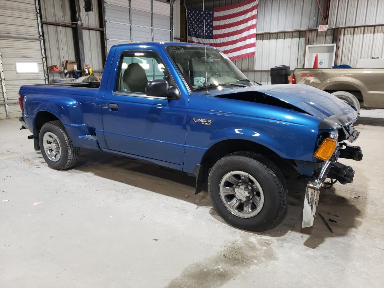 2001 Ford Ranger VIN 1FTYR10U21PA87491 Copart auction photo, front end damage thumbnail 4