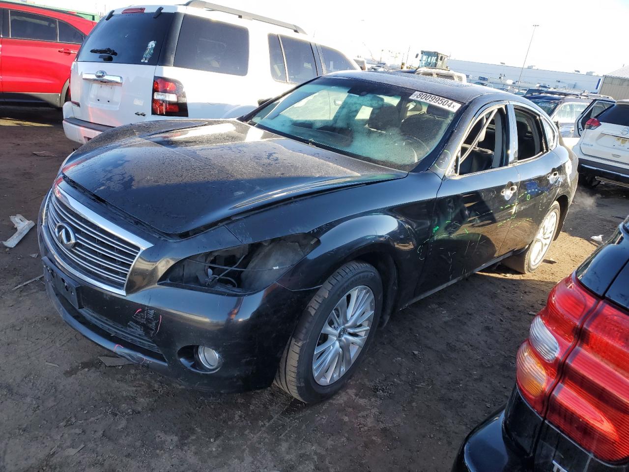 2012 Infiniti M VIN JN1BY1AR6CM392633