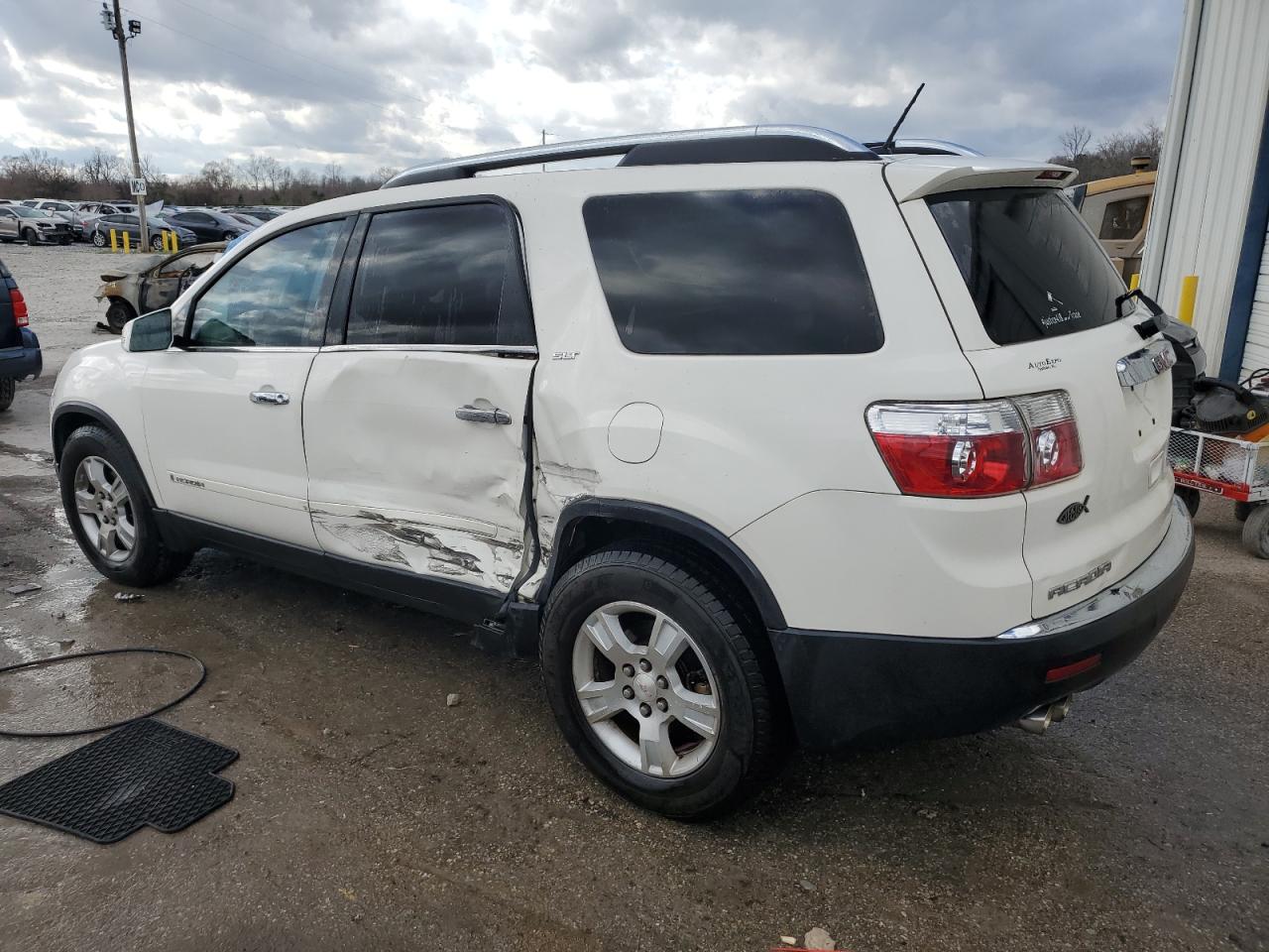 2007 GMC Acadia VIN 1GKER23727J159868 Copart auction photo, side damage thumbnail 2
