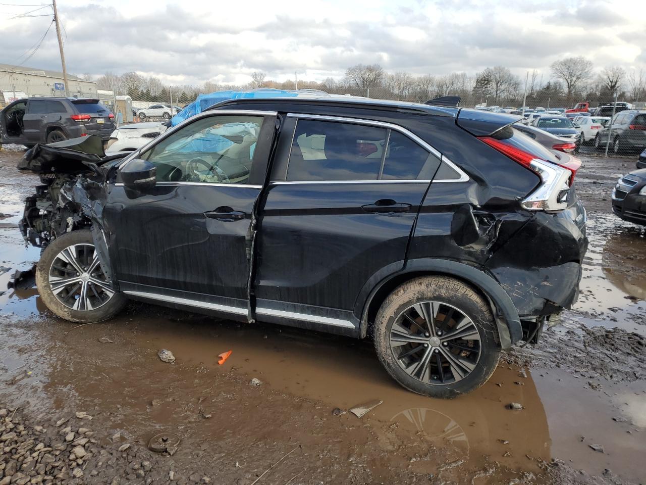 2019 Mitsubishi Eclipse VIN JA4AT5AAXKZ011225 Copart auction photo, front end / rear end damage thumbnail 2