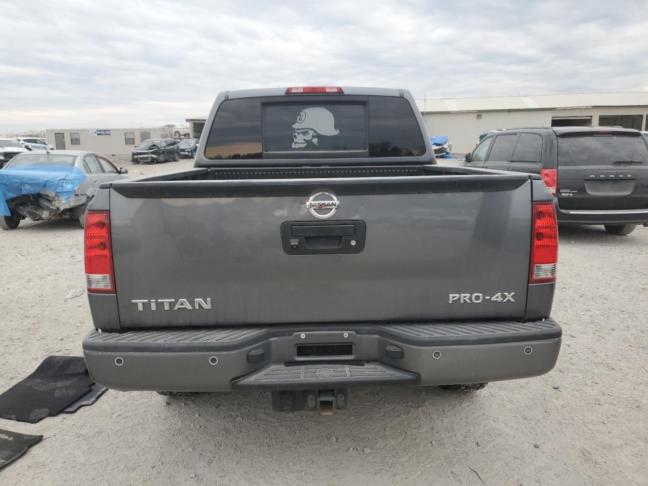 2014 Nissan Titan VIN 1N6BA0EC6EN503841 Copart auction photo, front end damage thumbnail 6