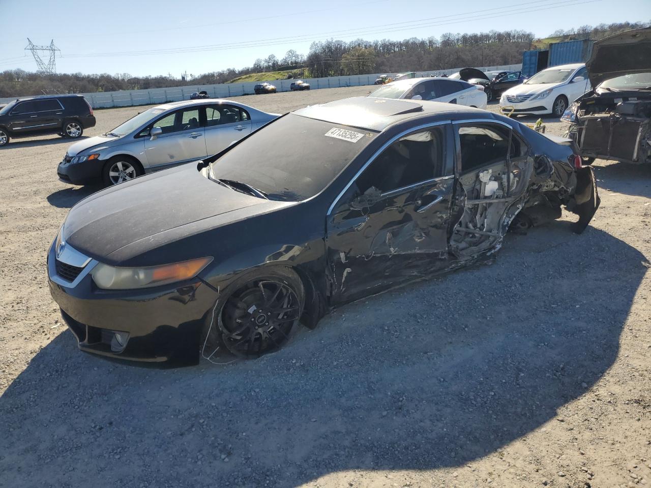 2009 Acura TSX VIN JH4CU26699C002686