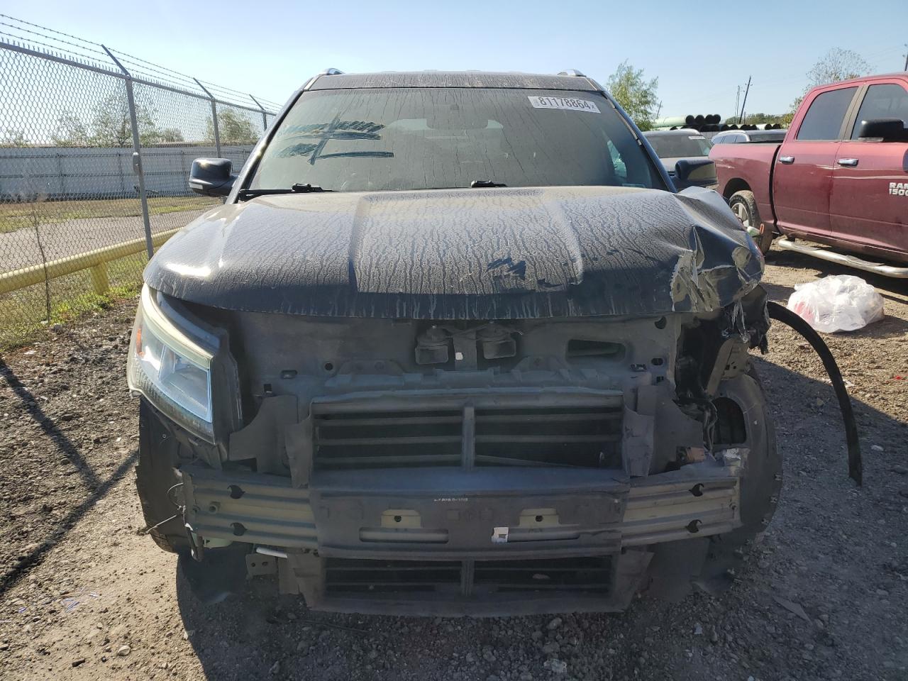 2017 Ford Explorer VIN 1FM5K7F8XHGB81709 Copart auction photo, frame damage / front end damage thumbnail 5