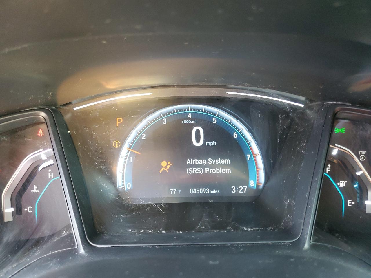 2019 Honda Civic VIN 2HGFC4B68KH309631 Copart auction photo, front end / minor dent/scratches damage thumbnail 9