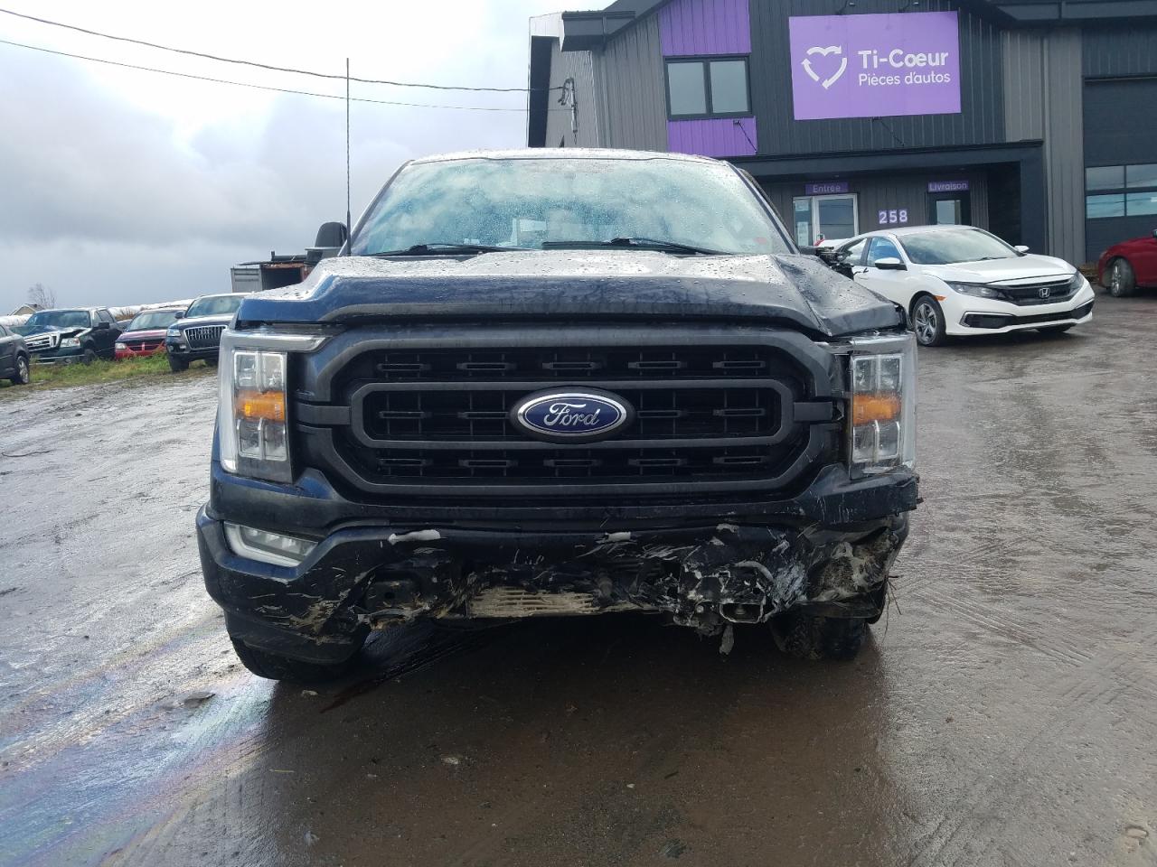 2021 Ford F-150 VIN 1FTFW1E86MFB44717 Copart auction photo, all over damage thumbnail 5