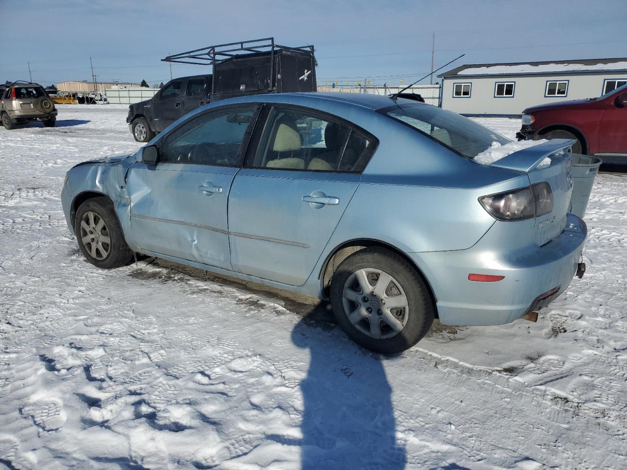 2007 Mazda 3 VIN JM1BK32F571687051 Copart auction photo, all over damage thumbnail 2