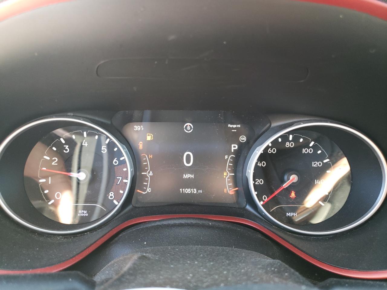 2019 Jeep Compass VIN 3C4NJDDB8KT671217 Copart auction photo, front end / minor dent/scratches damage thumbnail 9