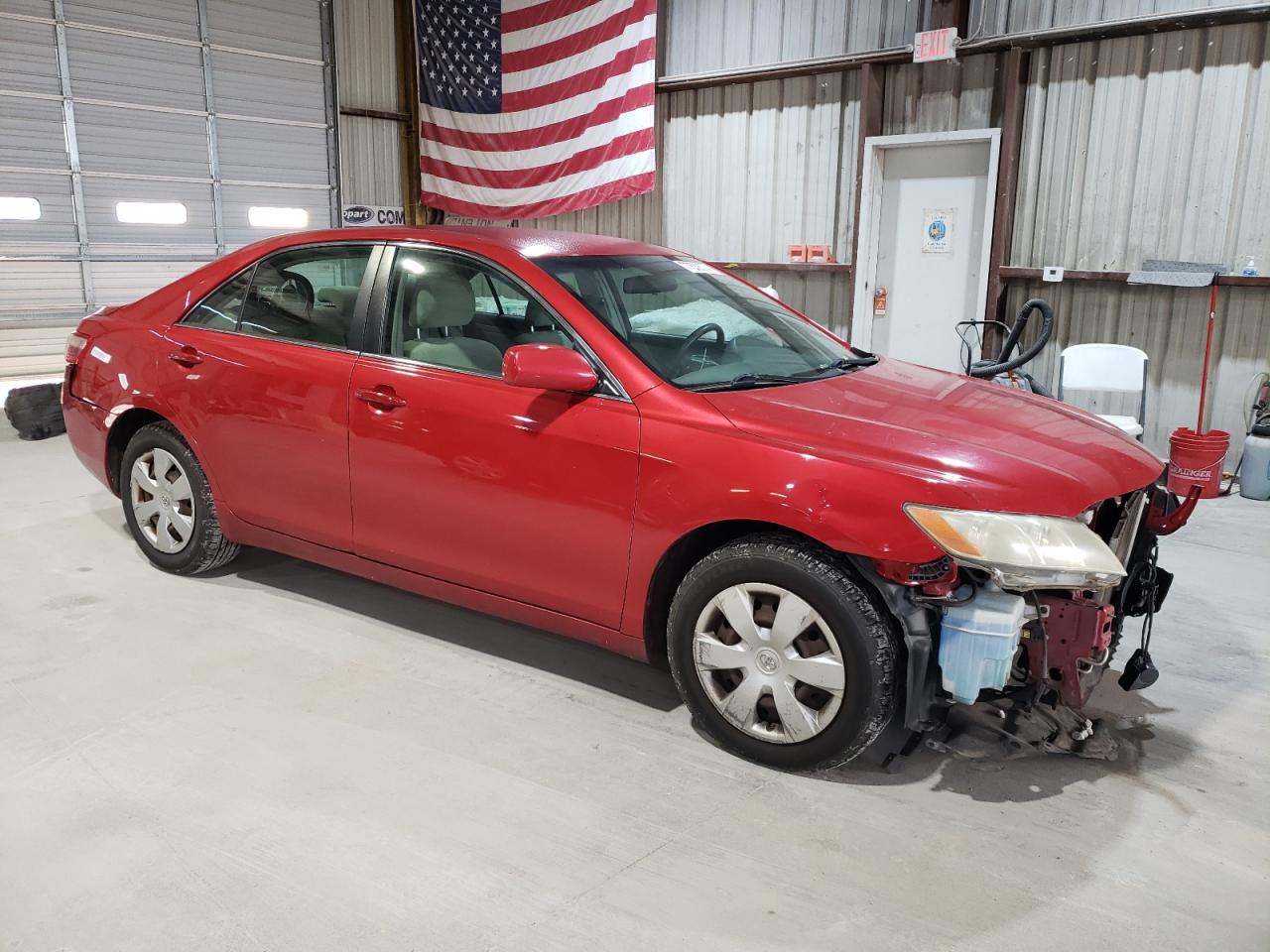 2007 Toyota Camry VIN 4T1BE46KX7U181391 Copart auction photo, front end / rear end damage thumbnail 4