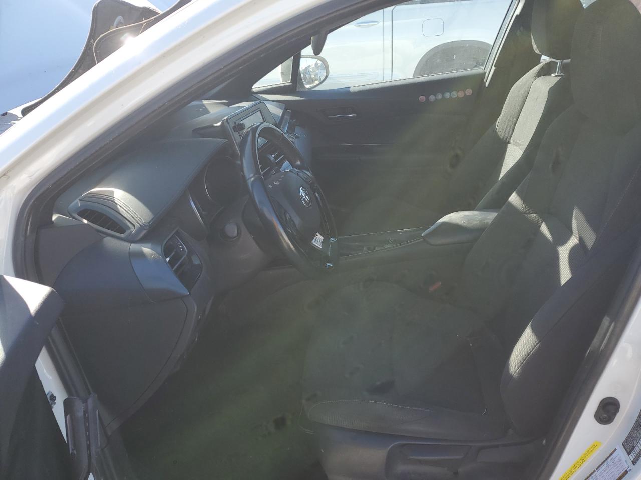 2018 Toyota C-HR VIN NMTKHMBX0JR017557 Copart auction photo, front end damage thumbnail 7