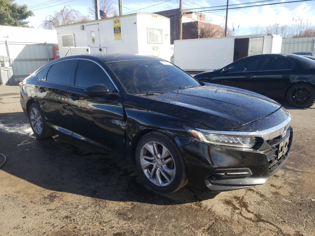 2018 Honda Accord VIN 1HGCV1F17JA043378 Copart auction photo, side damage thumbnail 4