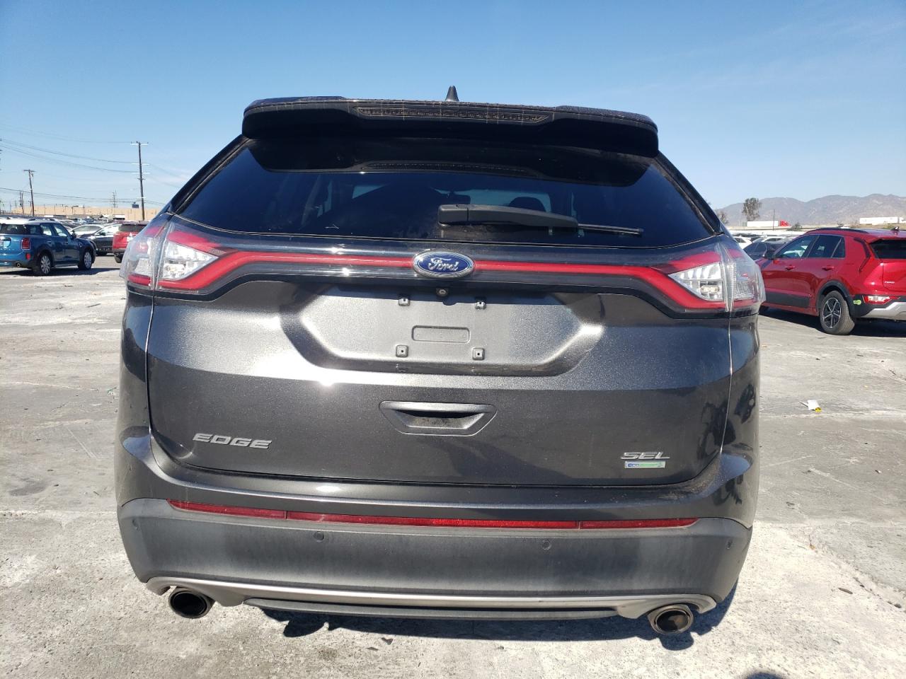 2018 Ford Edge VIN 2FMPK3J96JBC55951 Copart auction photo, front end damage thumbnail 6
