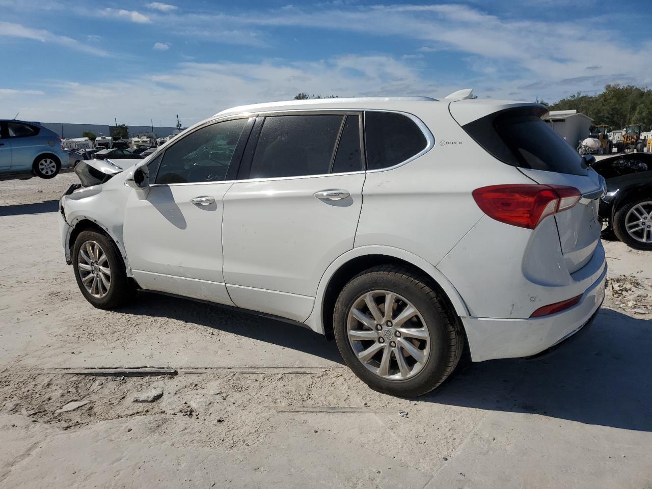 2020 Buick Envision VIN LRBFXCSA7LD044909 Copart auction photo, front end damage thumbnail 2