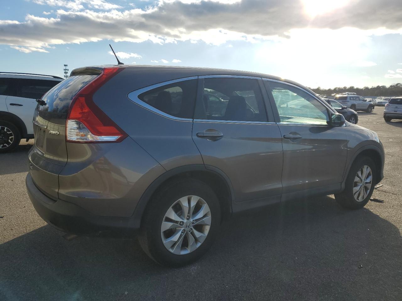 2012 Honda CR-V VIN 5J6RM4H57CL001243 Copart auction photo, front end / minor dent/scratches damage thumbnail 3