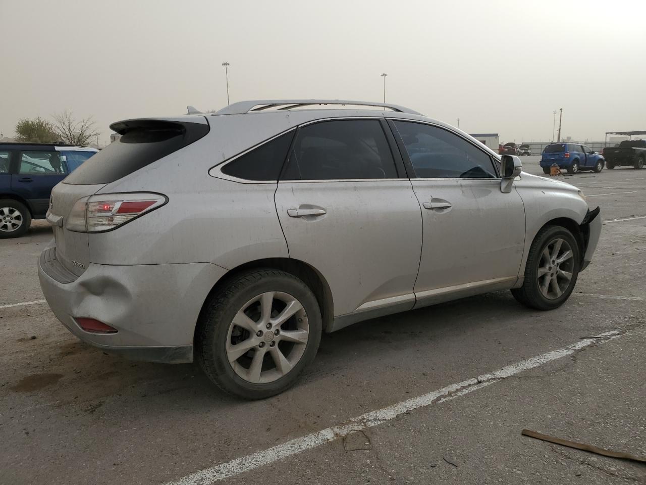 2010 Lexus RX VIN 2T2BK1BA4AC045427 Copart auction photo, undercarriage / front end damage thumbnail 3