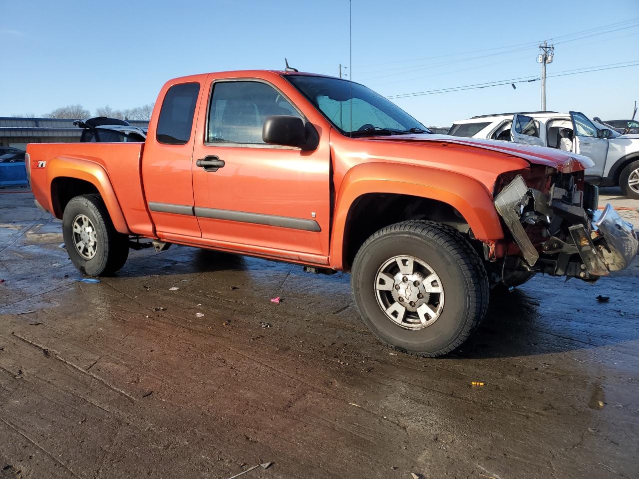 2008 Chevrolet Colorado VIN 1GCDS49E588220409 Copart auction photo, front end damage thumbnail 4