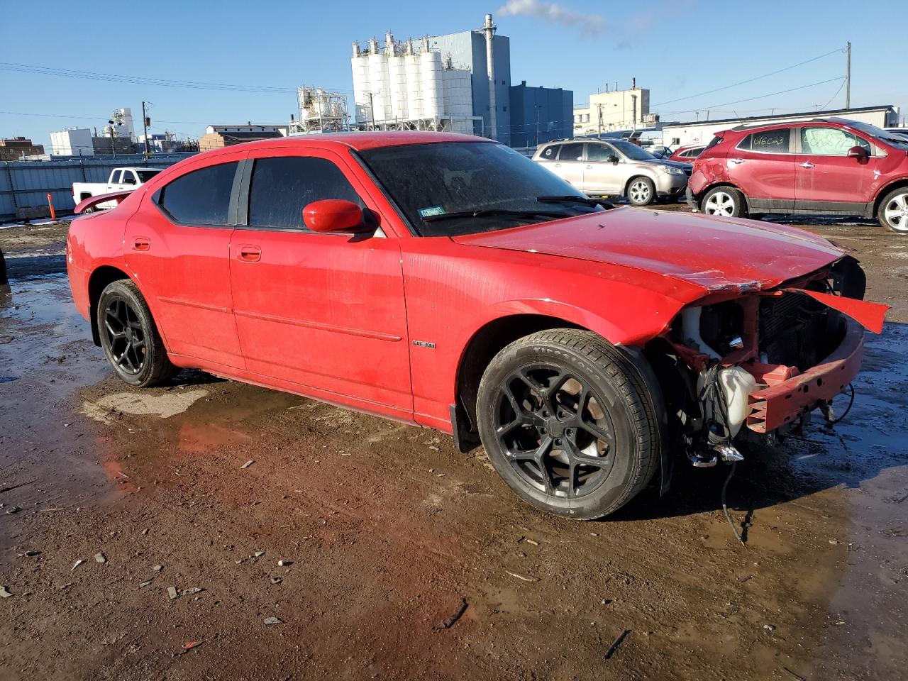 2009 Dodge Charger VIN 2B3KA53T29H601347 Copart auction photo, front end damage thumbnail 4