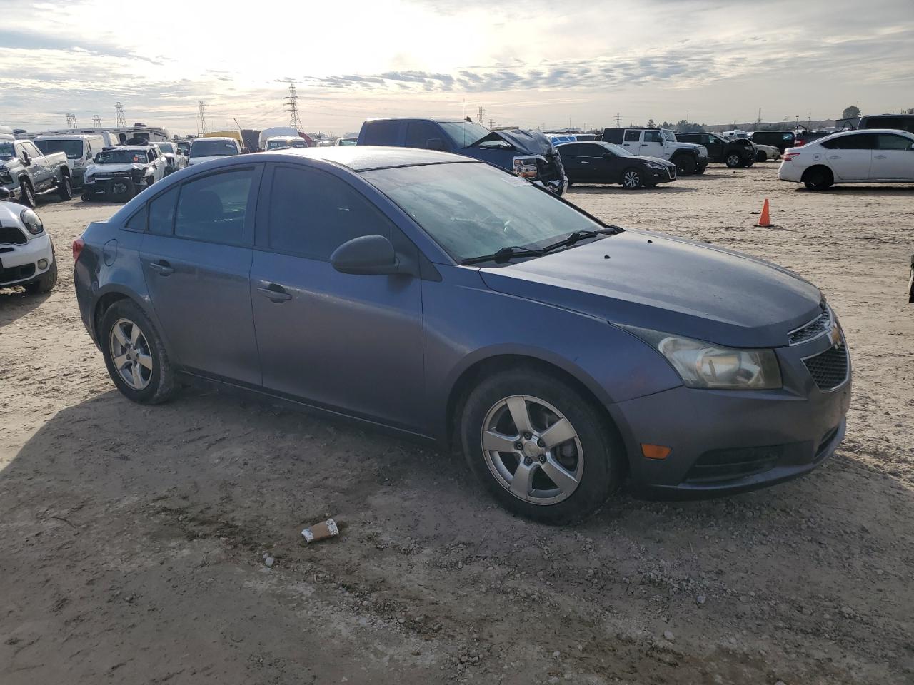 2014 Chevrolet Cruze VIN 1G1PA5SH6E7224103 Copart auction photo, burn - engine damage thumbnail 4